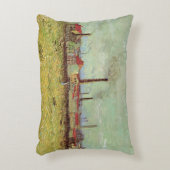 アスニエール工場 ヴィンセント・ヴァン・ゴッホ アクセントクッション (正面(垂直))