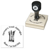 アスパカスタムラガス用のゴム印 ラバースタンプ (押印)