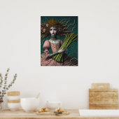 アスパラの妖精 ポスター (キッチン)