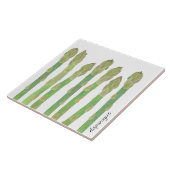 アスパラガスのセラミックタイル タイル (側面)