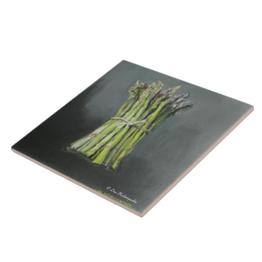 アスパラガスのタイル タイル (側面)