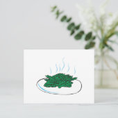 アスパラガスプレート ポストカード (スタンド正面)