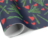 アスパラガス愛好家 ラッピングペーパー (ロールコーナー)