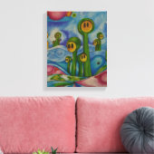 アスパラガス族 キャンバスプリント (インサイチュ (リビング))