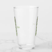 アスパラガス漫画イラストレーション タンブラーグラス (左)