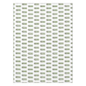 アスパラガス漫画イラストレーション テーブルクロス (正面)