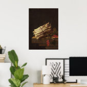 アスパラガス – Adriaen van Ostadeファインアートポスター ポスター (ホームオフィス)