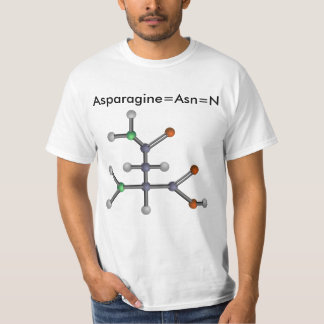 アスパラギン(アミノ酸) Tシャツ