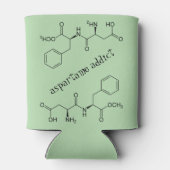 アスパルテーム中毒，緑 缶クーラー (裏面)