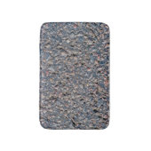 アスファルトと小石のテクスチャ バスマット (正面縦)