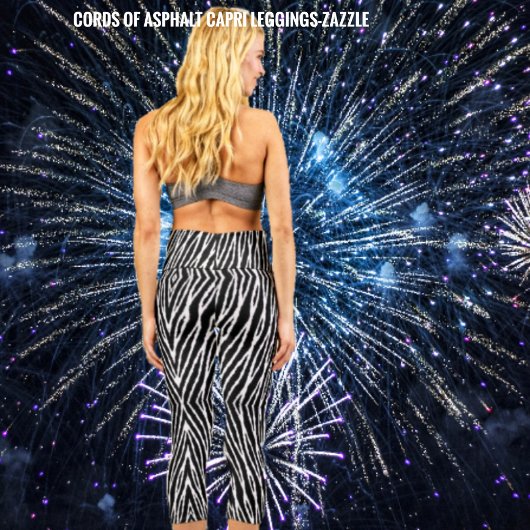 アスファルトのコード カプリレギンス