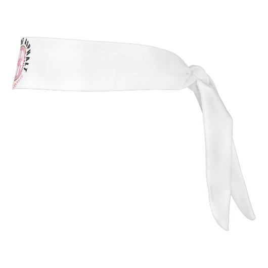 アスファルトのヘッドバンドの女性 タイヘッドバンド (回転90)