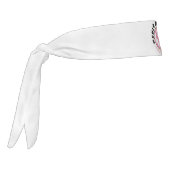 アスファルトのヘッドバンドの女性 タイヘッドバンド (回転270)