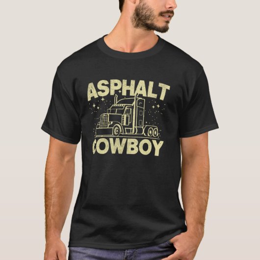 アスファルトカウボーイセミトラック Tシャツ (正面)