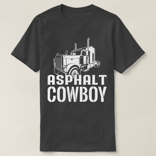 アスファルトカウボーイトラック Tシャツ (デザイン正面)