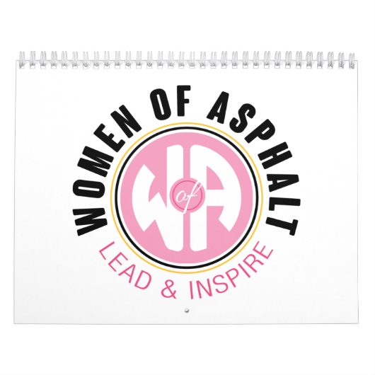 アスファルトカレンダーの女性 カレンダー (カバー)