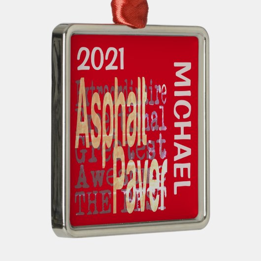 アスファルトパーバーエクストラノーネレカスタムール メタルオーナメント (右)