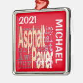 アスファルトパーバーエクストラノーネレカスタムール メタルオーナメント (左)