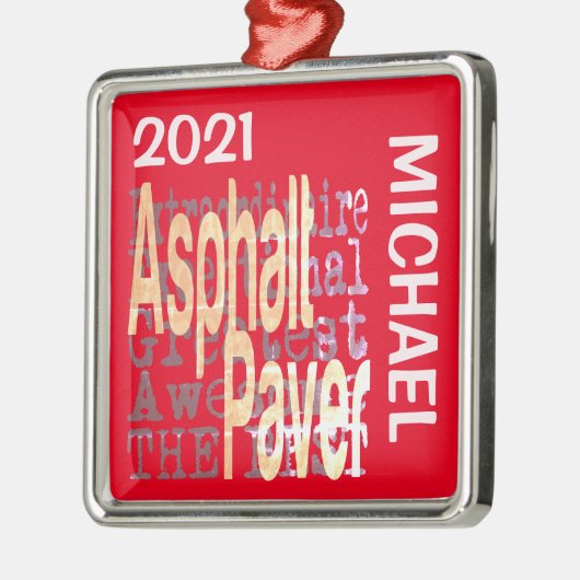 アスファルトパーバーエクストラノーネレカスタムール メタルオーナメント (左)