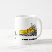 アスファルトパーバーマグカップ、建築マグカップ、トラックマグカップ コーヒーマグカップ (正面右)