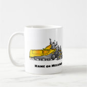 アスファルトパーバーマグカップ、建築マグカップ、トラックマグカップ コーヒーマグカップ (左)