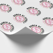 アスファルトラッピングの女性紙 ラッピングペーパー (角)