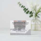 アスファルト及びコンクリート舗装用名刺 名刺 (スタンド正面)