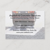 アスファルト及びコンクリート舗装用名刺 名刺 (正面)