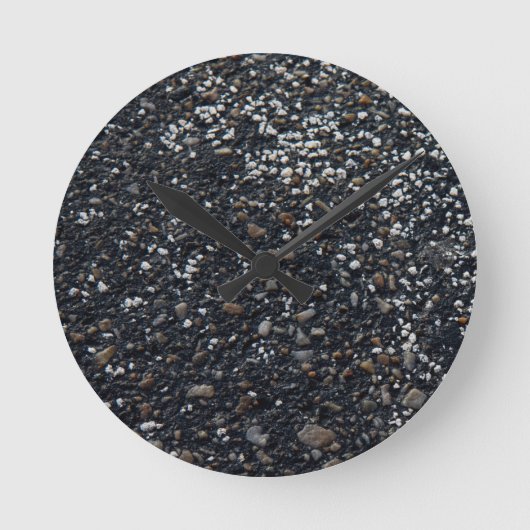 アスファルト壁時計 ラウンド壁時計 (正面)