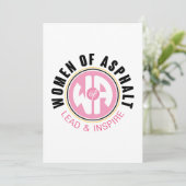 アスファルト折り畳みカードの女性 シーズンカード (スタンド正面)