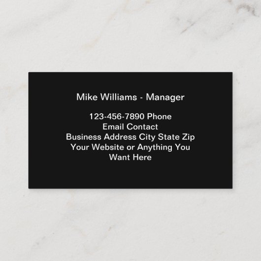 アスファルト舗装および建築名刺 名刺 (裏面)