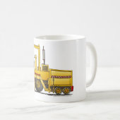 アスファルト舗装機械建築のマグ コーヒーマグカップ (正面右)