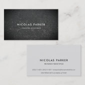 アスファルト舗道の質 名刺 (正面/裏面)