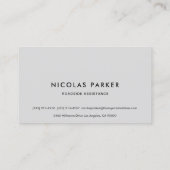 アスファルト舗道の質 名刺 (裏面)