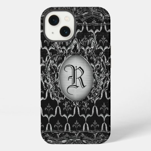 アスプリ・シャドー・モノグラム iPhoneケース (裏面)