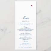 アスベリーパークニュージャージーの地図結婚ズ メニュー (正面)