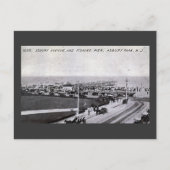 アスベリーパークニュージャージー1910ヴィンテージ ポストカード (正面)