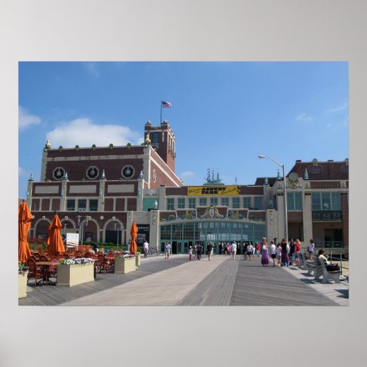 アスベリーパークNJボードウォーク – Paramount Theater ポスター (正面)