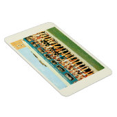 アスベリーパークNJ、美しいページェントヴィンテージ マグネット (右側)