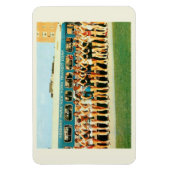 アスベリーパークNJ、美しいページェントヴィンテージ マグネット (縦)