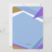 アスペクトモダンフォト卒業招待状 招待状 (裏面)