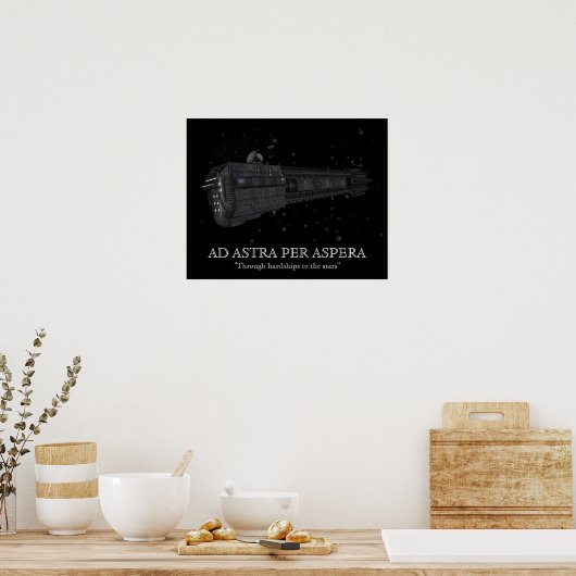 アスペラのポスター当たりアやる気を起こさせるストラ ポスター (キッチン)