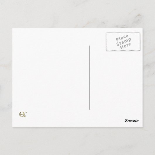 アスペルガー症候群に気をつけろ気に! ポストカード (裏面)