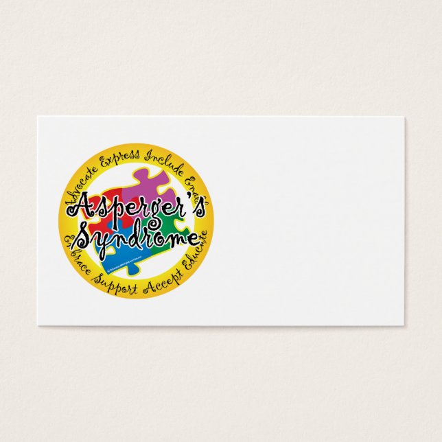 アスペルガー症候群パズルピン (正面)