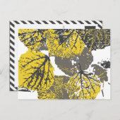 アスペンの葉 ポストカード (正面/裏面)