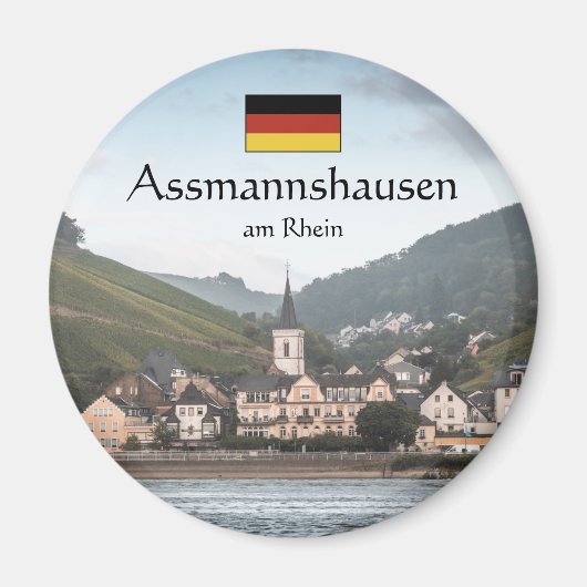 アスマンシュワンお土産 マグネット (正面)