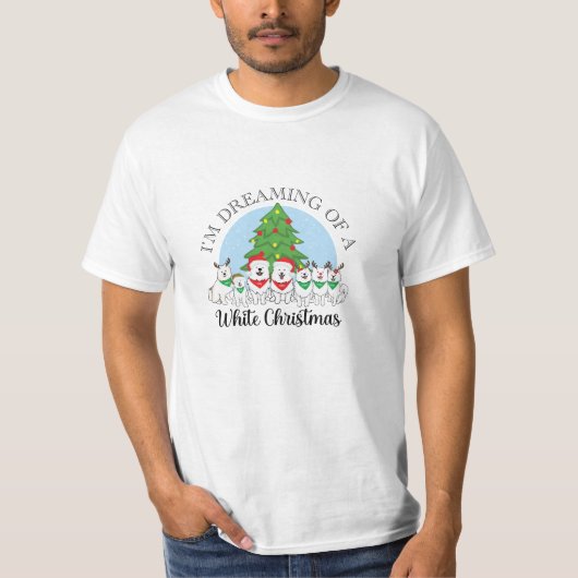 アスランが登場する白いクリスマスを夢見て Tシャツ (正面)