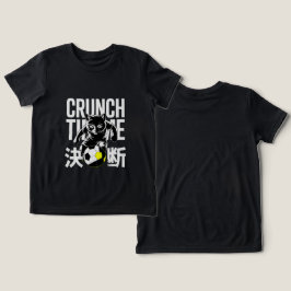 アスリートのためのモチベーションクランチタイムサッカーキャット トライブレンドTシャツ