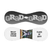 アスリートグラッドブラックグラデーション卒業写真野球 野球ボール (パネル)