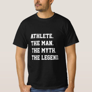 アスリートザ・マンザ神話ザ・レジェンドTシャツ Tシャツ
